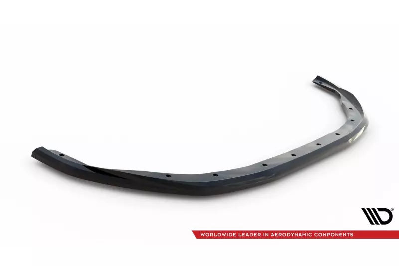 Maxton Design Frontlippe V.2 für Renault Clio R.S. Line Mk5 Hochglanz schwarz – Ansicht 4