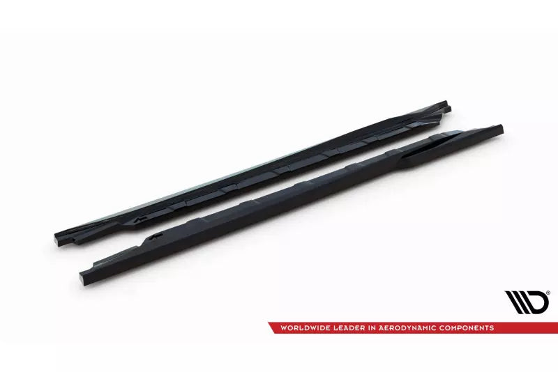 Maxton Design Seitenschweller (Paar) für Suzuki Swift Sport Mk4 Hochglanz schwarz – Ansicht 4