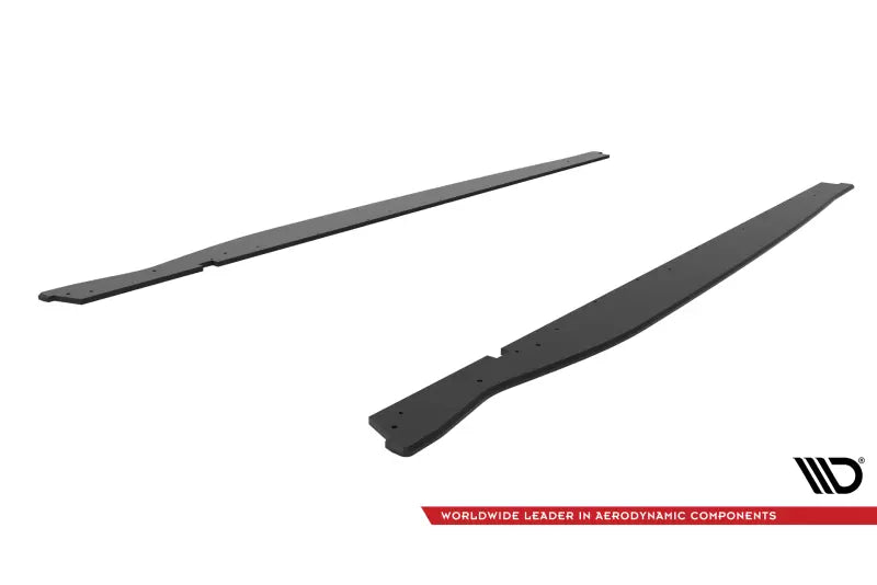 Maxton Design Street Pro Seitenschweller (Paar) für Toyota GR86 Mk1 Schwarz matt – Ansicht 4