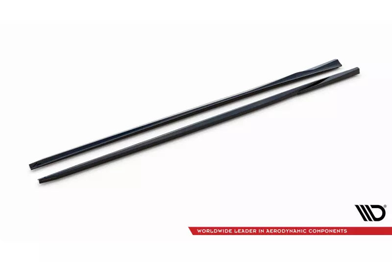 Maxton Design Seitenschweller (Paar) für Audi A3 Sportback 8V Facelift Hochglanz schwarz – Ansicht 4