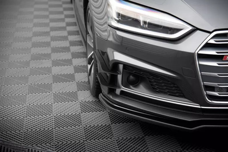 Maxton Design Stoßstangenflügel vorne (Canards) Audi S5 / A5 S-Line Coupe / Sportback B9 F5 – Ansicht 4