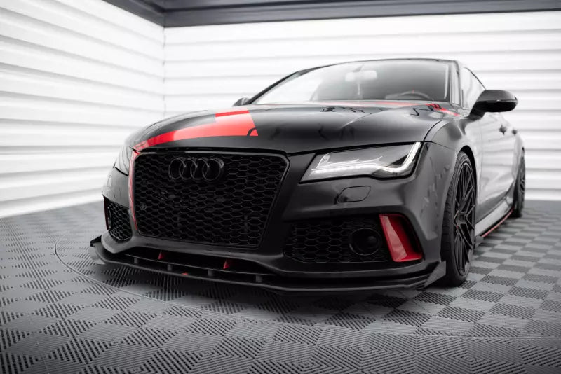 Maxton Design Front Flaps Audi A7 RS7 Look C7 – Ansicht 4