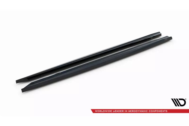 Maxton Design Seitenschweller (Paar) für BMW 3er GT M-Paket F34 Hochglanz schwarz – Ansicht 4