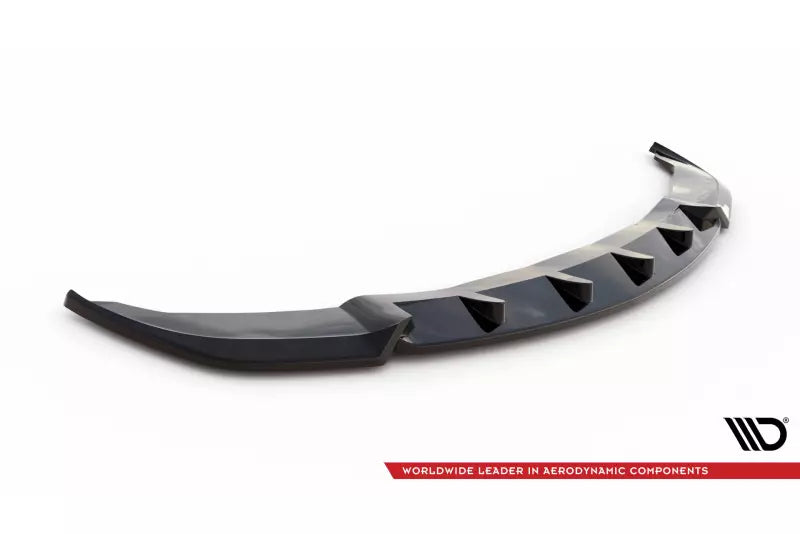 Maxton Design Frontlippe V.2 für BMW 7 F01 Hochglanz schwarz – Ansicht 4