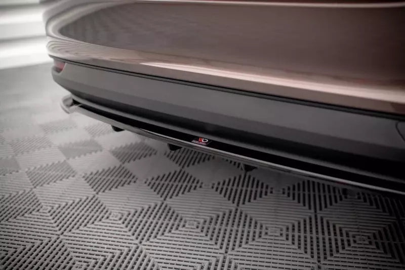 Maxton Design mittlerer Heckdiffusor DTM Look für Fiat Tipo S Limousine Mk1 Hochglanz schwarz – Ansicht 4