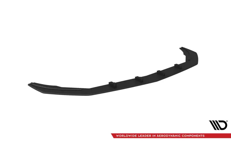 Maxton Design Street Pro Frontlippe für Mercedes-AMG A35 W177 Facelift Schwarz matt – Ansicht 4