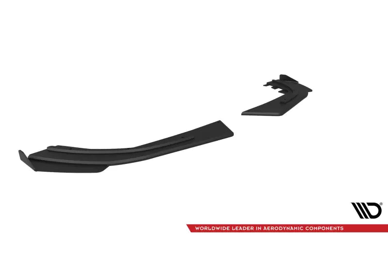 Maxton Design Street Pro Diffusor Flaps für Mercedes-AMG A35 Hatchback W177 Schwarz mit Hochglanz Flaps – Ansicht 4