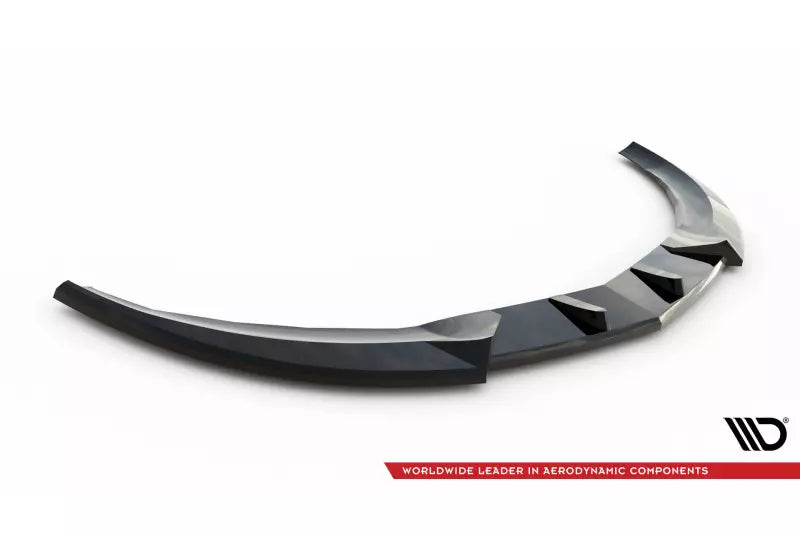 Maxton Design Frontlippe V.3 für Mercedes-Benz A45 AMG W176 Hochglanz schwarz – Ansicht 4