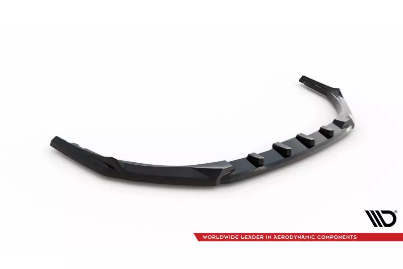 Maxton Design Frontlippe V.2 für Peugeot 308 Mk3 Hochglanz schwarz – Ansicht 4