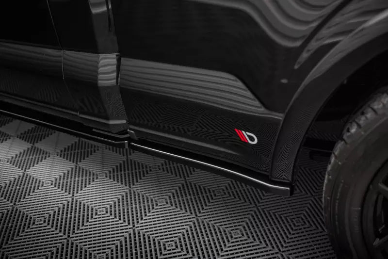 Maxton Design Seitenschweller (Paar) für Shelby F150 Super Snake Hochglanz schwarz – Ansicht 4