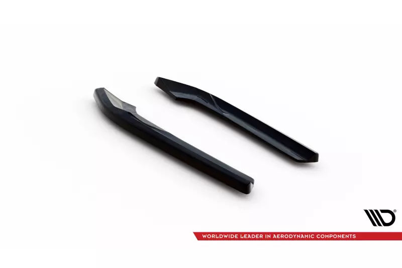 Maxton Design Diffusor Flaps V.2 für Audi A4 S-Line Avant B8 Facelift Hochglanz schwarz – Ansicht 4