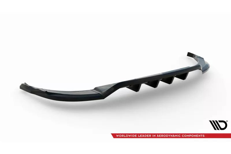 Maxton Design mittlerer Heckdiffusor DTM Look für Audi Q8 S-Line Mk1 Hochglanz schwarz – Ansicht 4