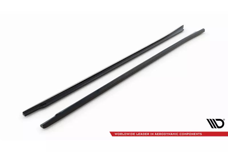Maxton Design Seitenschweller (Paar) für Mazda 6 Kombi Mk3 Facelift Hochglanz schwarz – Ansicht 4