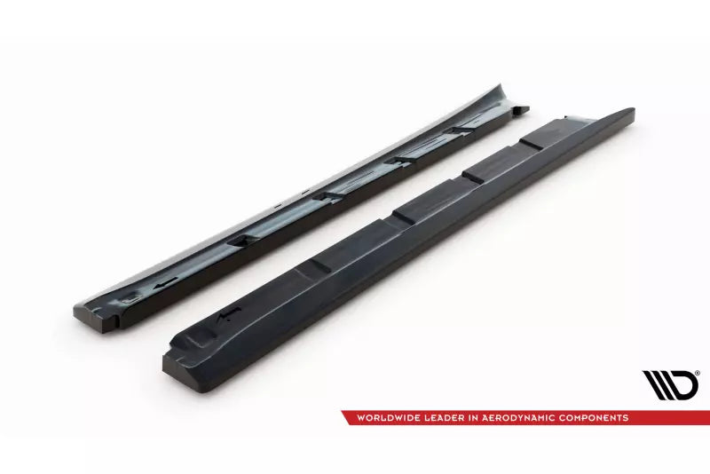 Maxton Design Seitenschweller (Paar) für Porsche Boxster 987 Hochglanz schwarz – Ansicht 4
