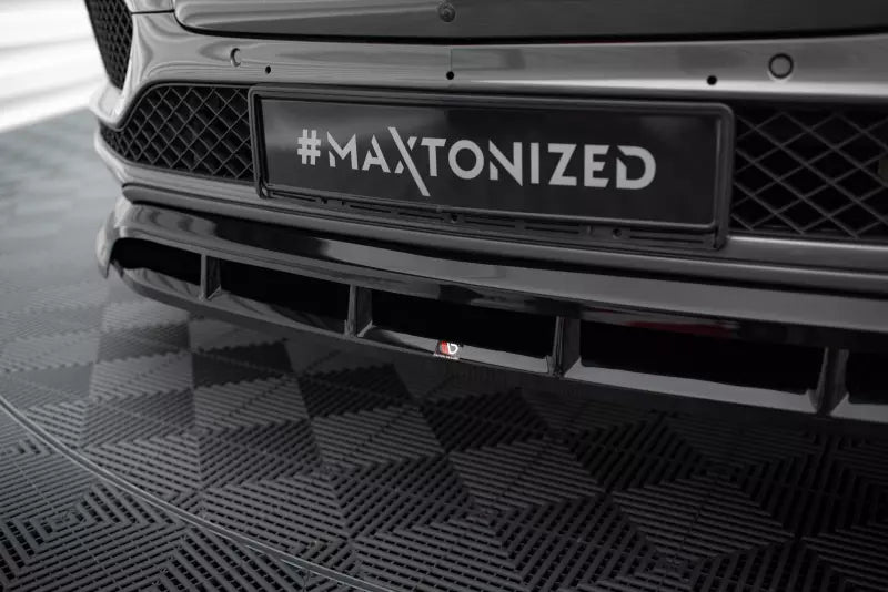 Maxton Design Frontlippe für Bentley Bentayga Mk1 Hochglanz schwarz – Ansicht 4