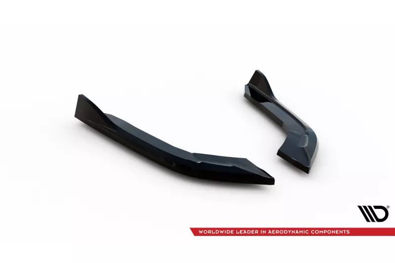 Maxton Design Diffusor Flaps (Paar) V.1 für BMW 4er Gran Coupe M-Paket F36 Hochglanz schwarz – Ansicht 4