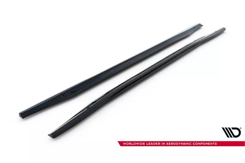 Maxton Design Seitenschweller (Paar) für Dodge Durango SRT Mk3 Hochglanz schwarz – Ansicht 4