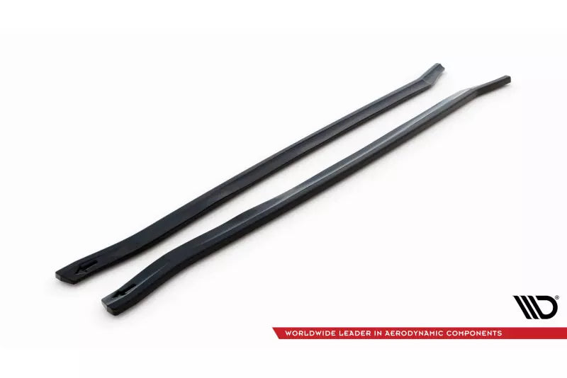 Maxton Design Seitenschweller (Paar) für Maserati Granturismo S Mk1 Hochglanz schwarz – Ansicht 4
