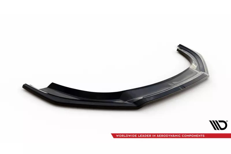 Maxton Design Frontlippe V.2 für Volkswagen Golf 6 R Hochglanz schwarz – Ansicht 4