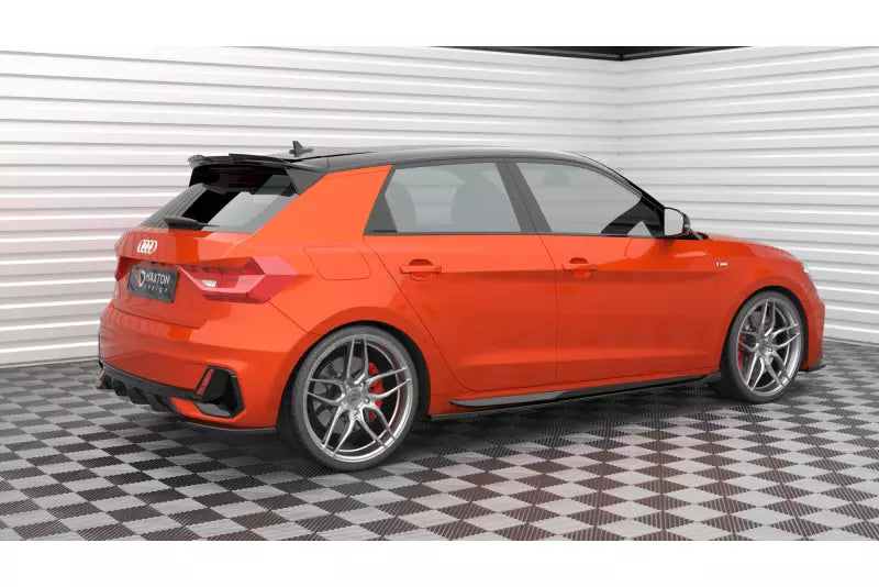 Maxton Design Heckdiffusor für Audi A1 S-Line GB Hochglanz schwarz – Ansicht 4