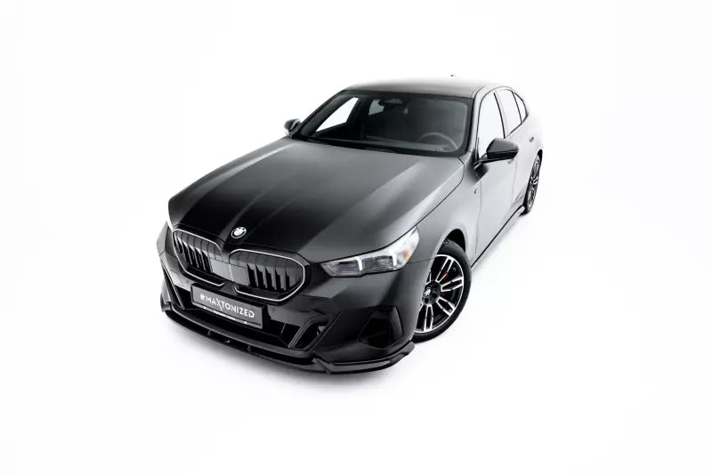 Maxton Design Frontlippe V.1 für BMW 5er / I5 M-Paket G60 / G61 Hochglanz schwarz – Ansicht 4