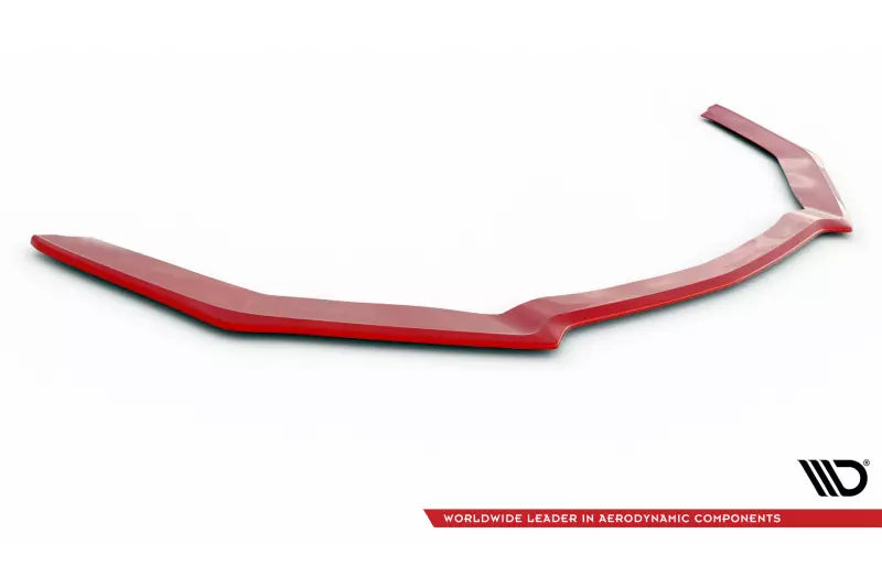 Maxton Design Frontlippe V.2 für Ford Mustang Mk6 Facelift Hochglanz schwarz – Ansicht 4