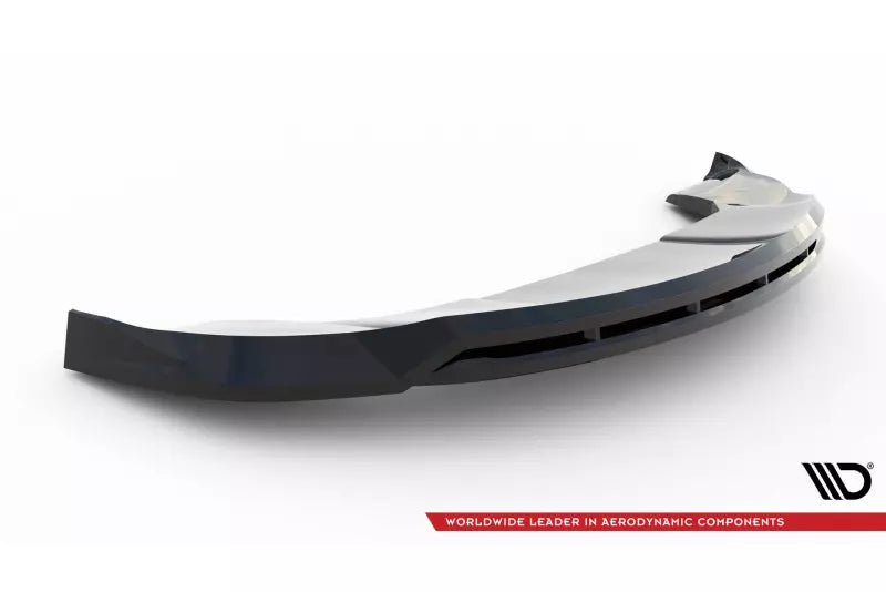 Maxton Design Frontlippe V.1 für Tesla Model X Mk1 Facelift Hochglanz schwarz – Ansicht 4