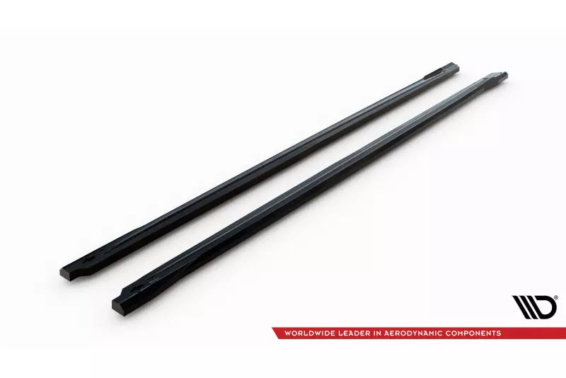 Maxton Design Seitenschweller (Paar) für Audi A6 Allroad C8 Hochglanz schwarz – Ansicht 4