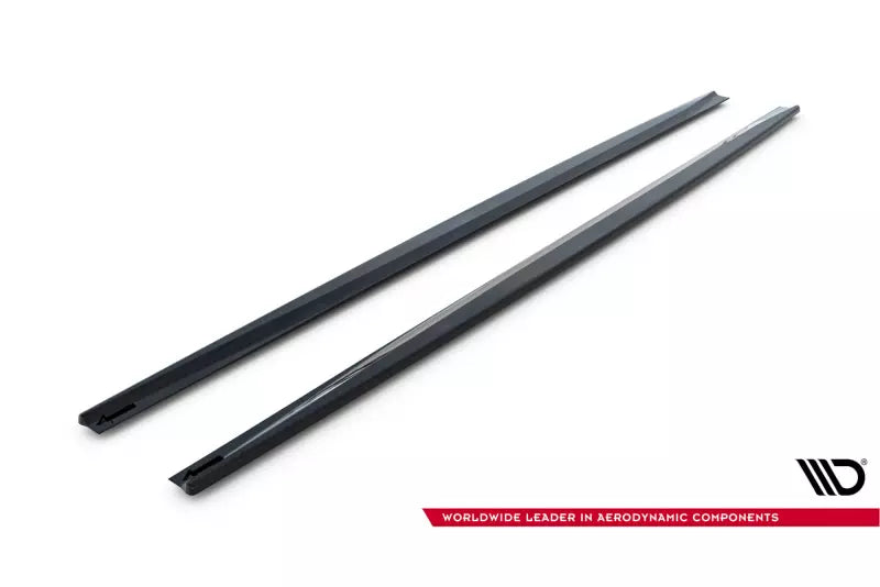 Maxton Design Seitenschweller (Paar) für V.2 für Ford Focus ST / ST-Line Mk4 Hochglanz schwarz – Ansicht 4