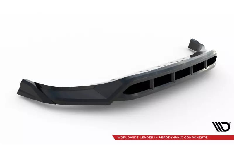 Maxton Design Frontlippe für Porsche Cayenne Mk3 Facelift Hochglanz schwarz – Ansicht 4