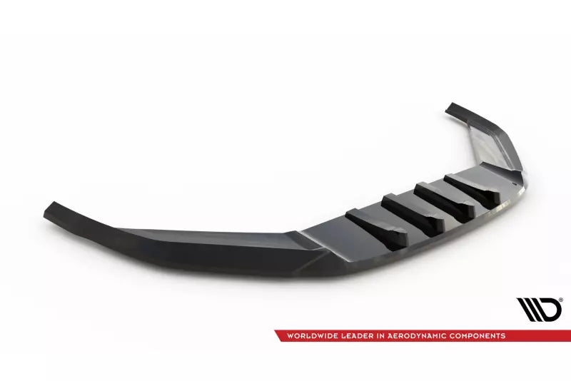 Maxton Design Frontlippe V.2 für Volkswagen Passat GT B8 Facelift USA Hochglanz schwarz – Ansicht 4