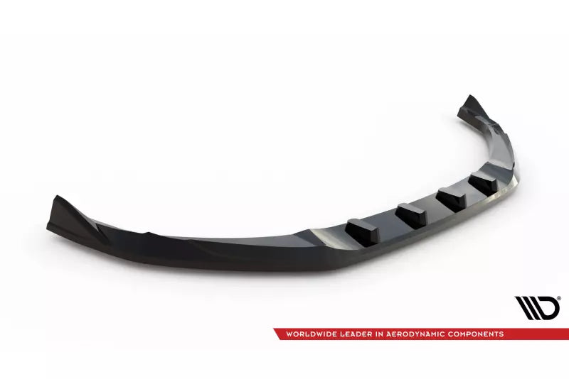 Maxton Design Frontlippe V.1 für Hyundai Tucson N-Line Mk4 Hochglanz schwarz – Ansicht 4