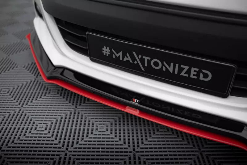 Maxton Design Frontlippe V.3 für Subaru BRZ rot – Ansicht 4