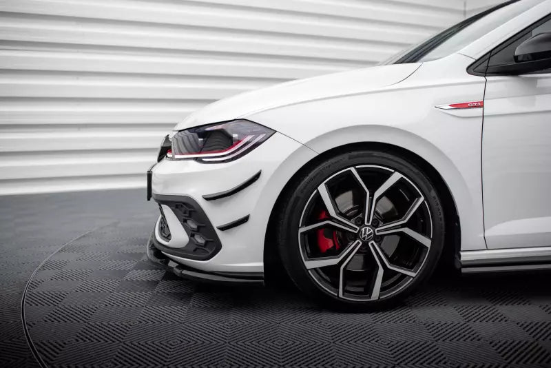 Maxton Design Stoßstangenflügel vorne für Volkswagen Polo GTI Mk6 Facelift – Ansicht 4