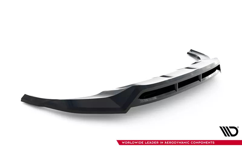 Maxton Design Frontlippe für Audi Q8 Mk1 Facelift Hochglanz schwarz – Ansicht 4