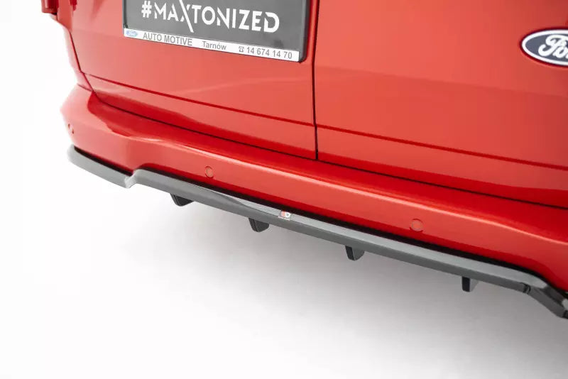 Maxton Design Heckdiffusor für Ford Transit Custom Mk2 Hochglanz schwarz – Ansicht 4