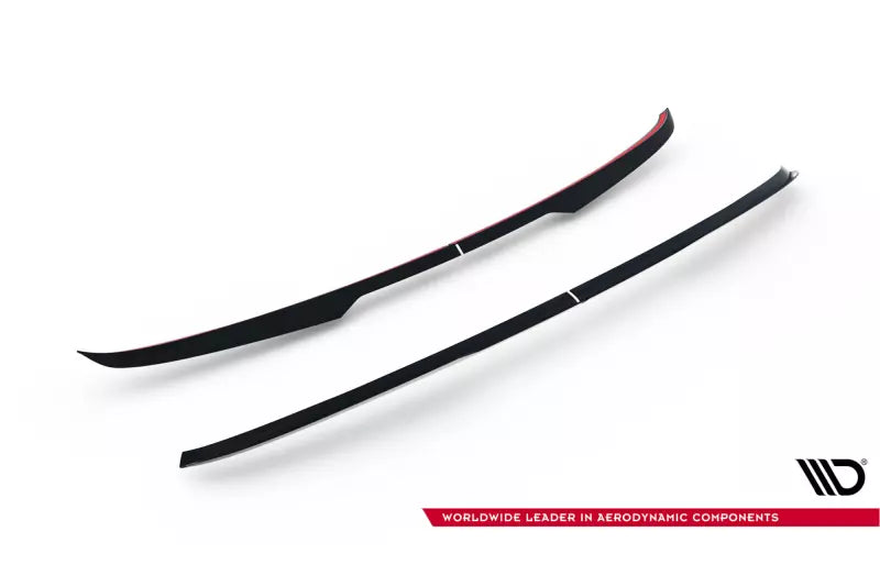 Maxton Design Heckspoiler Lippe für Ford Transit Custom Mk2 Hochglanz schwarz – Ansicht 4