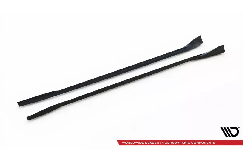 Maxton Design Seitenschweller (Paar) für Tesla Model 3 Project Highland Facelift Hochglanz schwarz – Ansicht 4