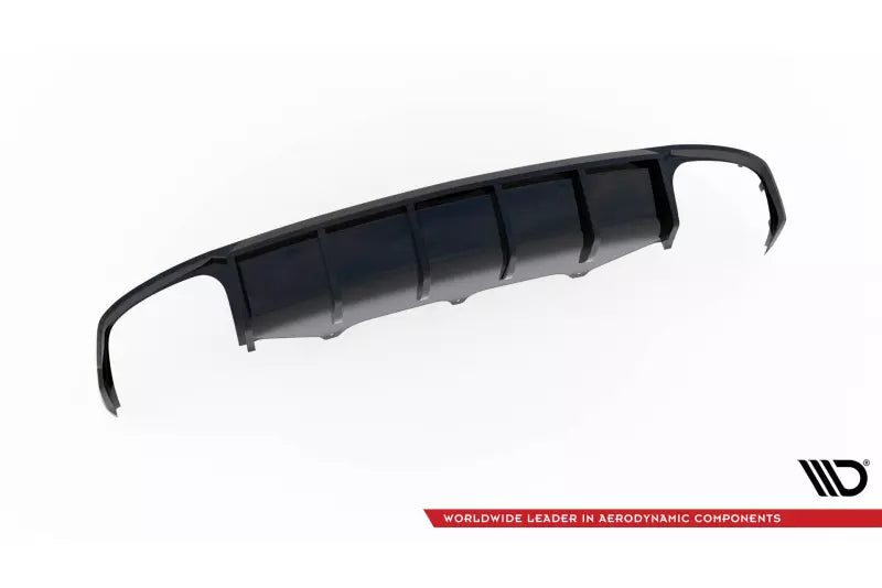 Maxton Design Heckdiffusor für Audi S7 C7 Hochglanz schwarz – Ansicht 4
