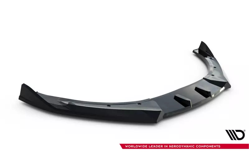 Maxton Design Frontlippe für Audi TT S / TT S-Line 8J Facelift Hochglanz schwarz – Ansicht 4