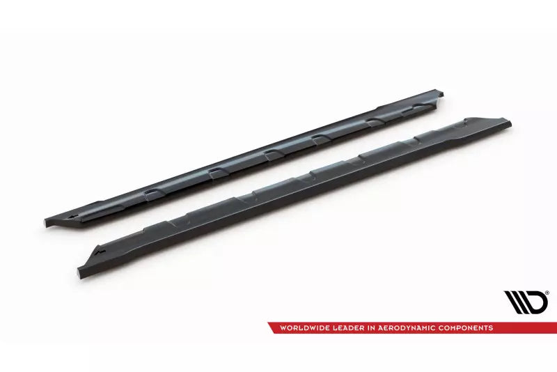Maxton Design Seitenschweller (Paar) für Hyundai Veloster N Mk2 Hochglanz schwarz – Ansicht 4