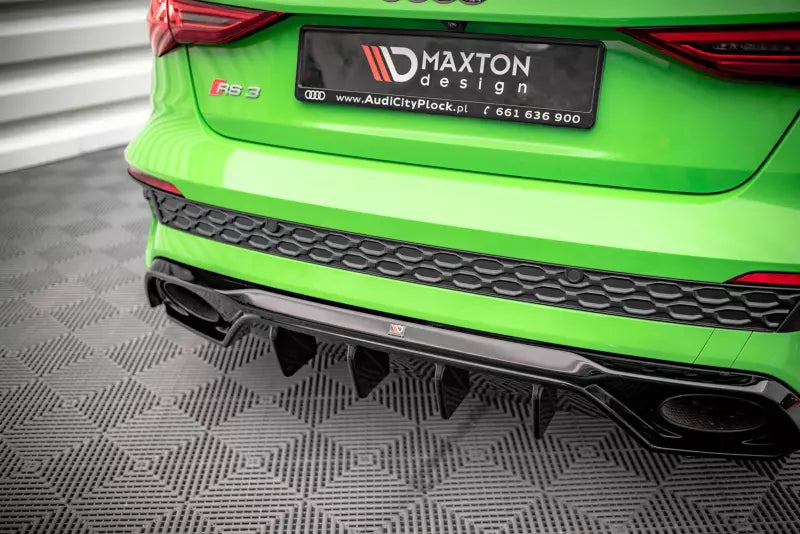 Maxton Design Heckdiffusor für Audi RS3 8Y Hochglanz schwarz – Ansicht 4