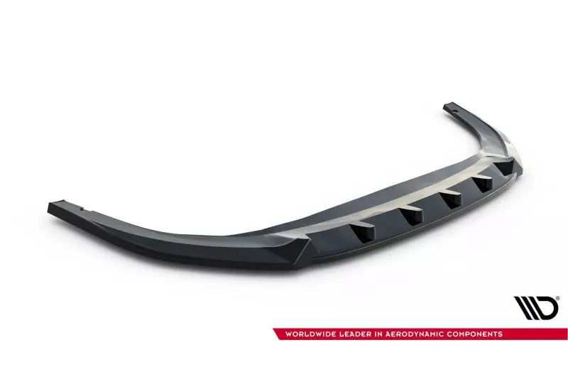 Maxton Design Frontlippe V.2 für VW Golf 8 Facelift GTI / GTE / R-Line Hochglanz schwarz – Ansicht 4