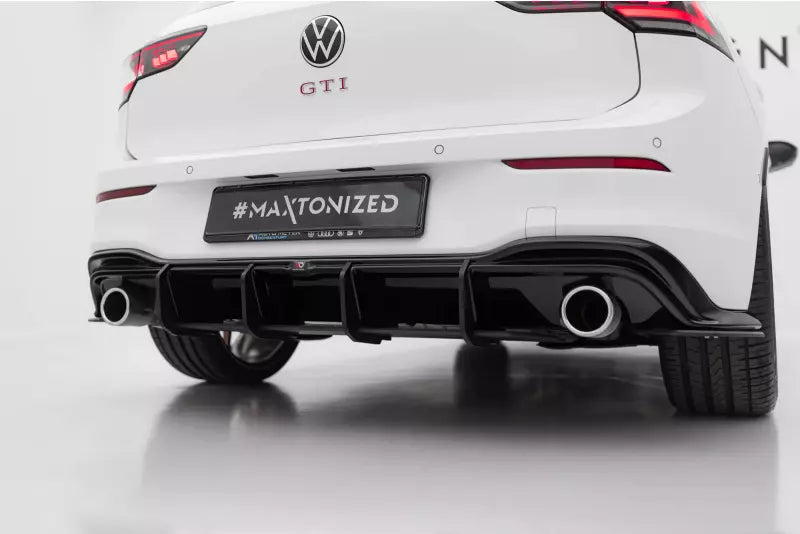 Maxton Design Street Pro Heckdiffusor V.4 für VW Golf 8 GTI schwarz – Ansicht 4