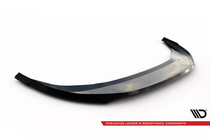 Maxton Design Frontlippe V.1 für VW Passat B9 Hochglanz schwarz – Ansicht 4