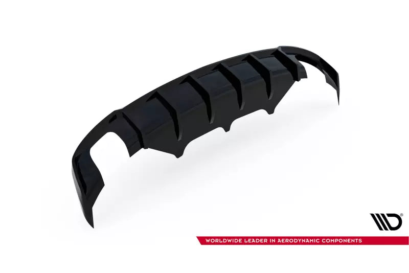 Maxton Design Heckdiffusor für Audi S7 C7 Hochglanz schwarz – Ansicht 4