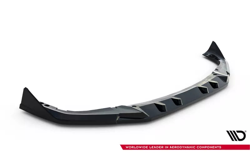 Maxton Design Frontlippe V.2 für BMW X6M F96 Facelift Hochglanz schwarz – Ansicht 4