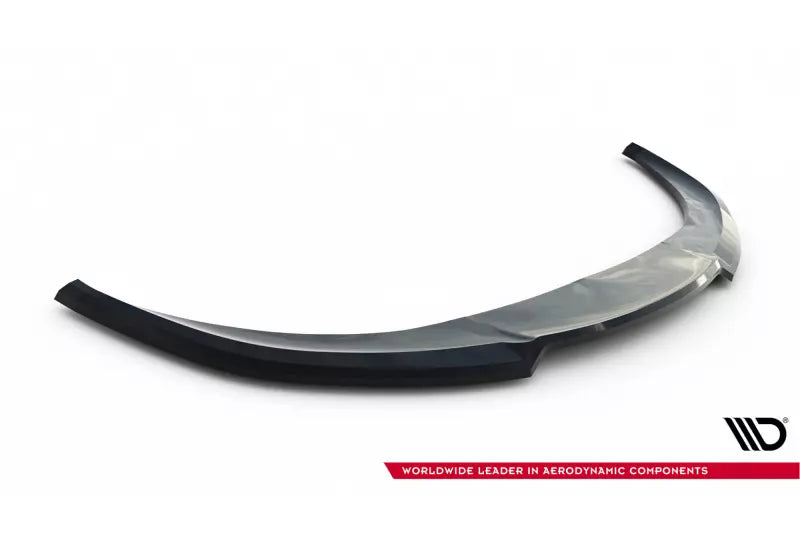 Maxton Design Frontlippe für Porsche Taycan Turbo S Mk1 Hochglanz schwarz – Ansicht 4