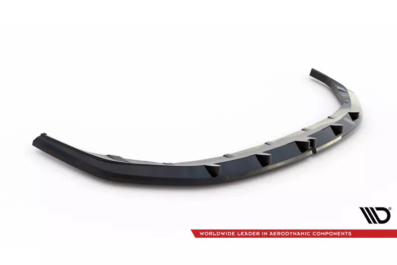 Maxton Design Frontlippe V.1 für BMW 1er M-Paket F70 Hochglanz schwarz – Ansicht 4