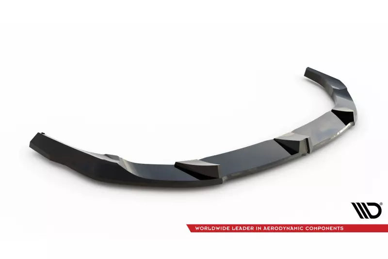Maxton Design Frontlippe V.3 für BMW 1er M-Paket F70 Hochglanz schwarz – Ansicht 4